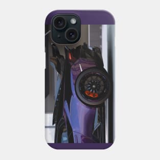 Huracan STO purple Phone Case