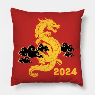 2024 Lunar New Year Chinese Dragon Pillow