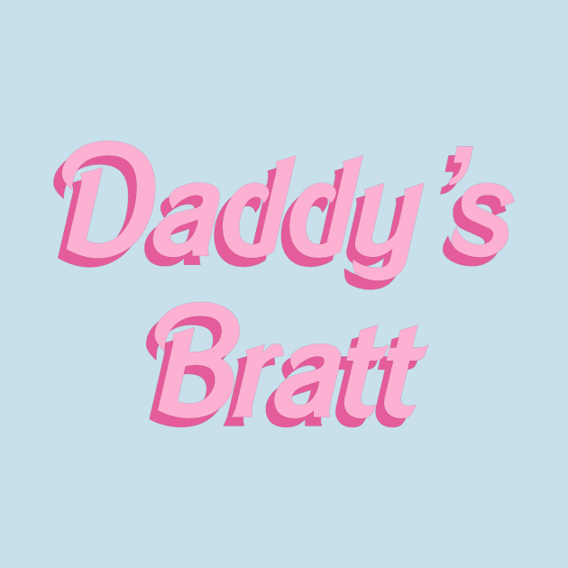 Daddy’s Bratt - doll font by DiaperedFancy