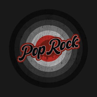 Pop Rock_ Black Vintage T-Shirt