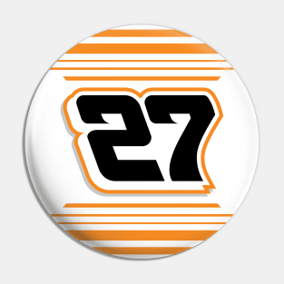 Jeb Burton #27 2024 NASCAR Design Pin