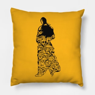 Mindfuck knight Pillow