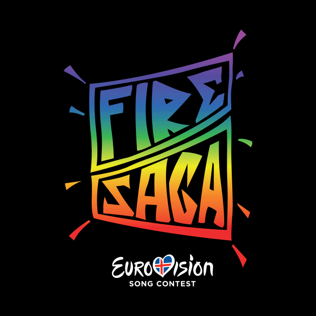 Fire Saga Logo (flyer version) by GraphicGibbon