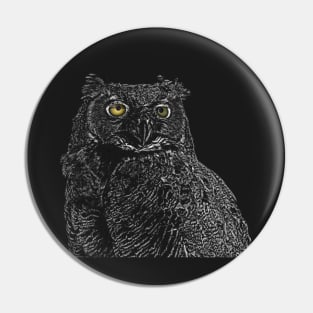 Night Eyes Pin