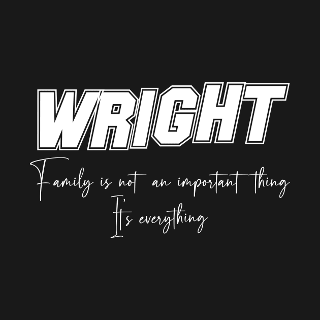 Wright Second Name, Wright Family Name, Wright Middle Name by JohnstonParrishE8NYy