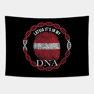 Latvia Its In My DNA - Gift for Latvian From Latvia Tapestry