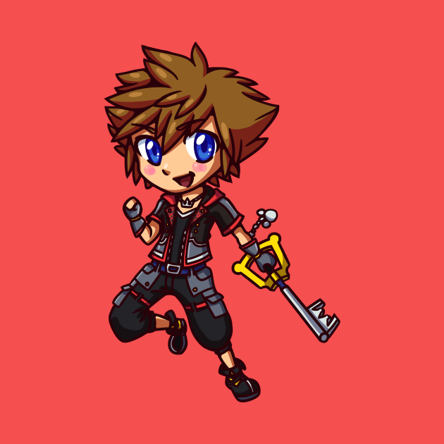 Final Battle Sora by LankySandwich