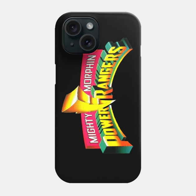 Mighty Morphin Phone Case by Astroman_Joe