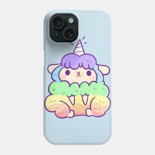 Unicorn Rainbow Sheep Phone Case