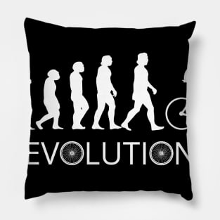 Bike evolution Pillow