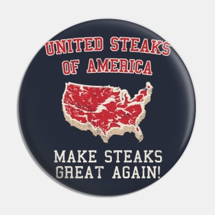 United Steaks Of America Pin