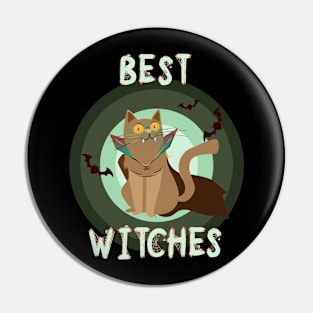Halloween Best Witches Pin