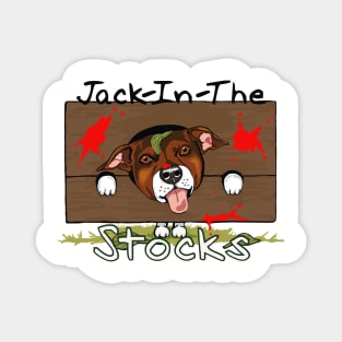 Jack In The Stocks Magnet