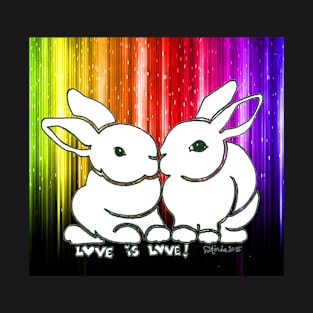 Love is Love Rabbits T-Shirt