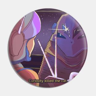 Alien Zarab Appears! - 80S ANIME AESTHETIC CONCEPT Pin