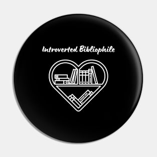 Introverted Bibliophile Pin