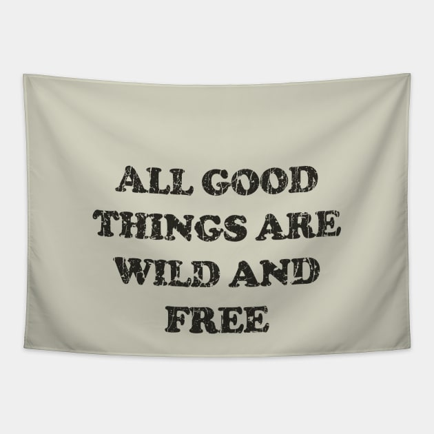 Wild and free tapestry sales