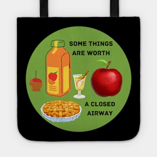 Apples are worth dying for Tote