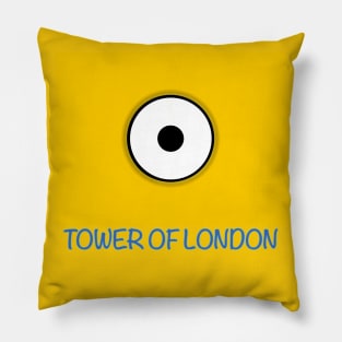 MINI YELLOW LONDON Pillow