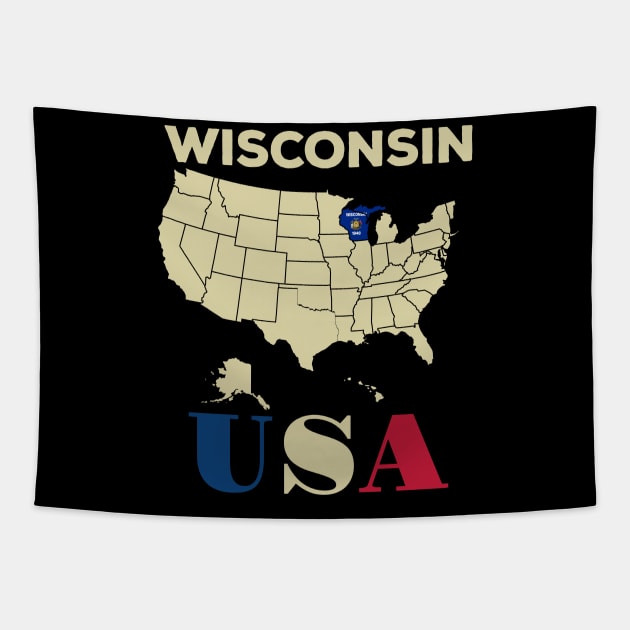 Wisconsin Tapestry by Cuteepi