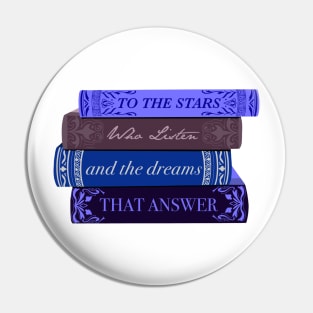 The Stars Who Listen Books Pin