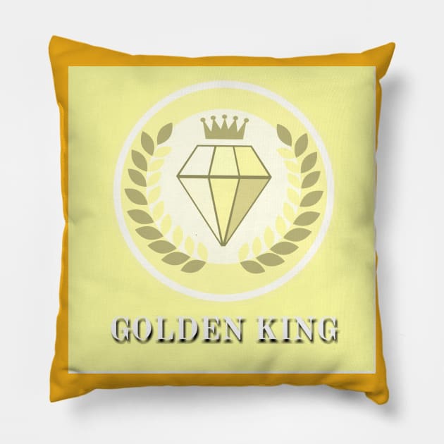 golden king Pillow by abdoabdo