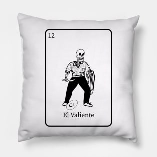 El Valiente Muerte Pillow