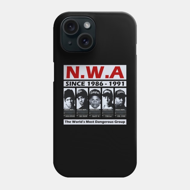 N.W.A Phone Case by Fashion Sitejob