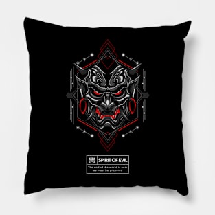 Spirit of evil Pillow