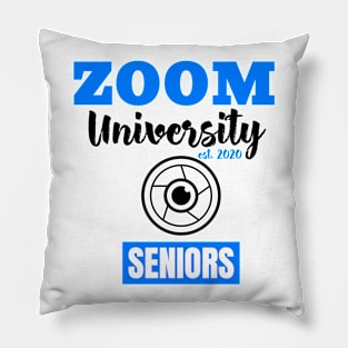 Zoom University 2020 Seniors Pillow