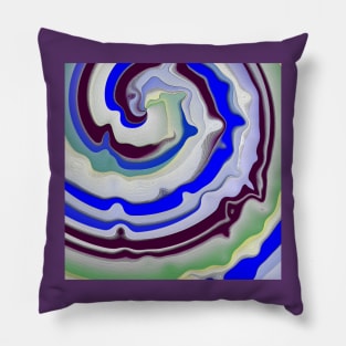 Melted spirals Pillow