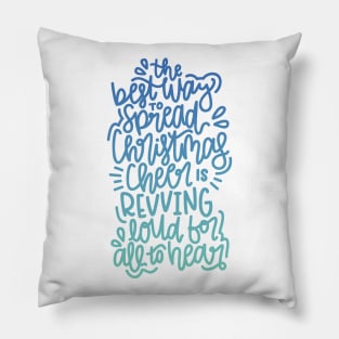 Christmas Cheer - Blues Pillow