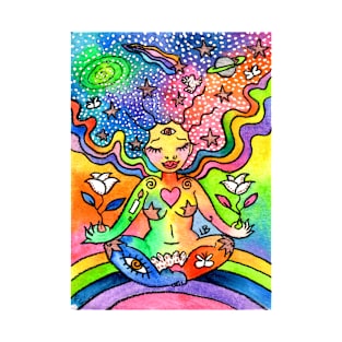 Rainbow Meditation T-Shirt