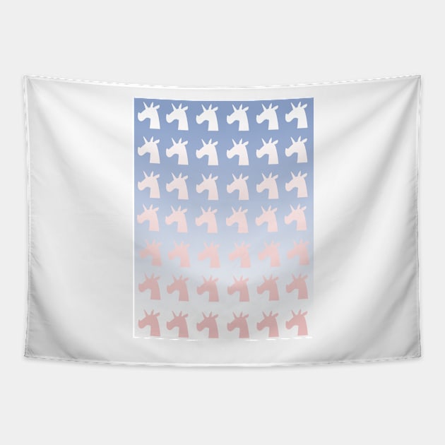 New Year, Colors, Unicorns Tapestry by Thatssounicorny