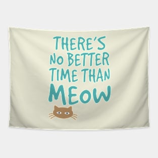 Time Than Meow Tapestry