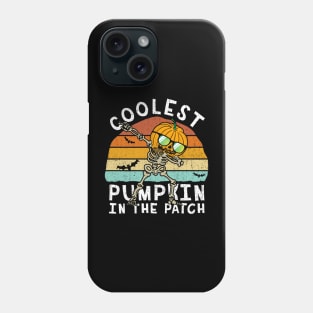 Dabbing Coolest Pumpkin in the Patch Phone Case