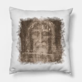 The Shroud of Turin Jesus Holy Face Veronicas Veil Mandylion Edessa 101 Pillow