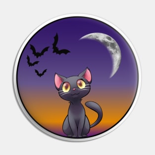 Cute autumn night Pin