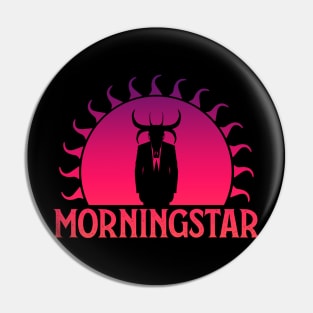 Morningstar (Crimson Dawn): A Bible Inspired Design Pin