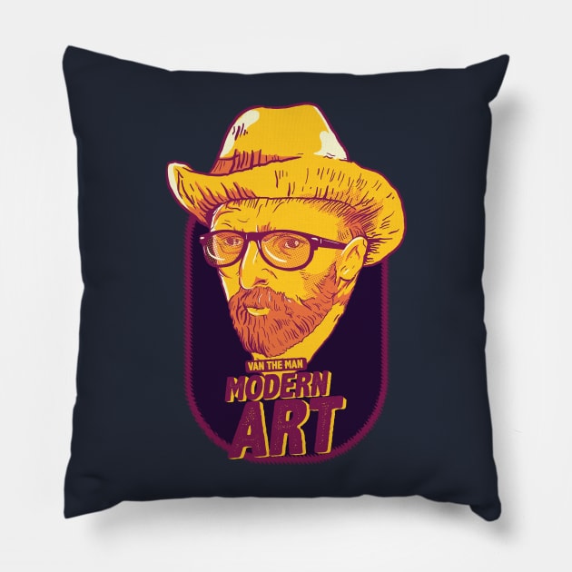 Modern Art Pillow by rjartworks