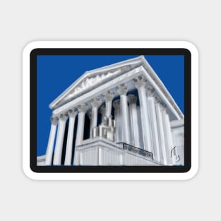 Supreme Court in Washington DC Magnet