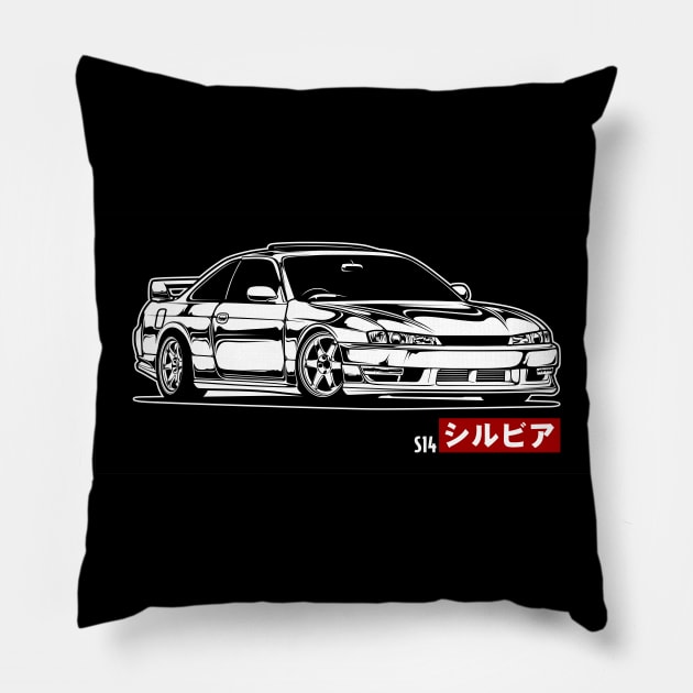 Silvia S14 Pillow by idrdesign