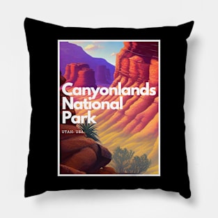 Canyonlands National Park hike Utah United States Pillow