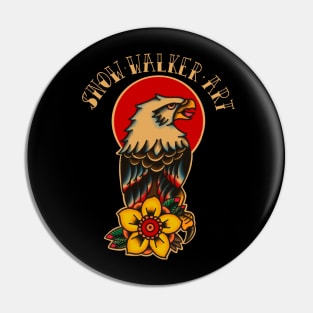 Eagle tattoo design Pin