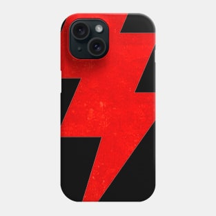 Lightning Bolt red Phone Case