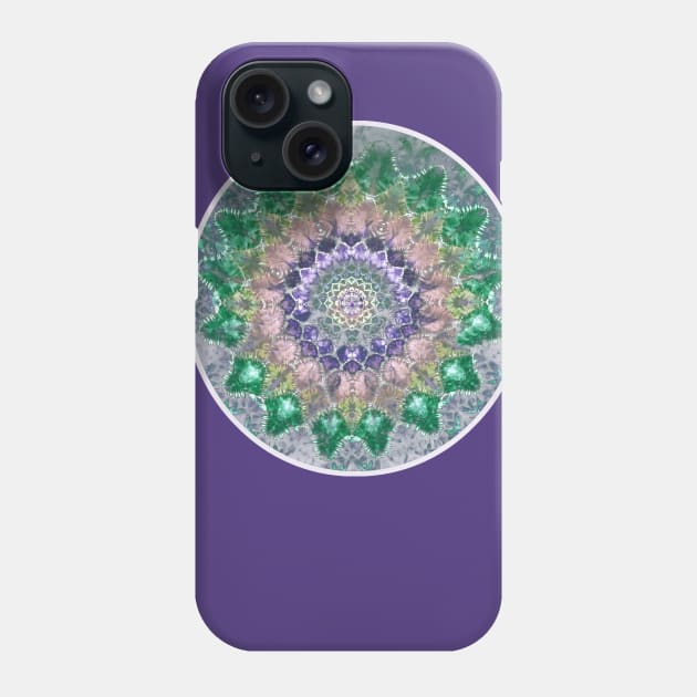 Mandala Tie Die Earth color hippie boho grateful dead head phish mother's day Phone Case by Aurora X