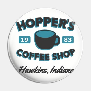 Hopper's Coffee Shop Pin