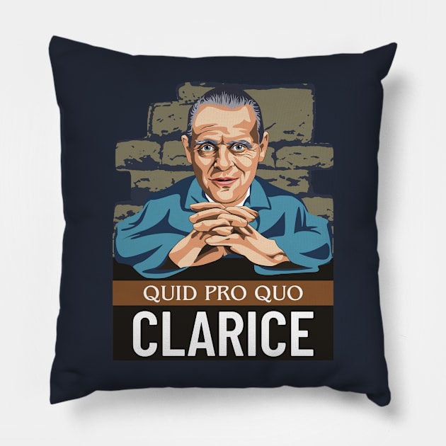 Dr LECTER Pillow by Tiro1Linea