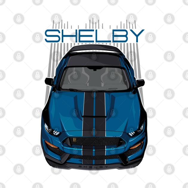 Mustang Shelby GT350 R - Blue and Black by V8social