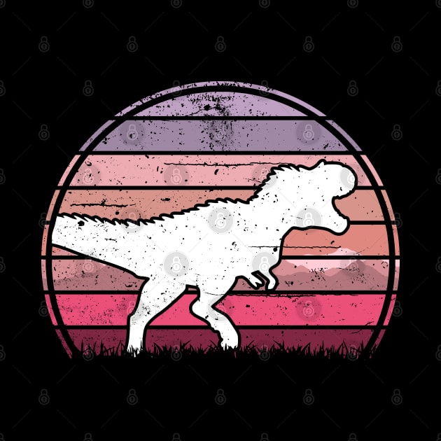 Tyrannosaurus Sunset by Nerd_art